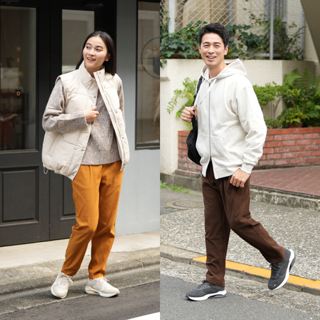 ラクに動ける、クッションスニーカー