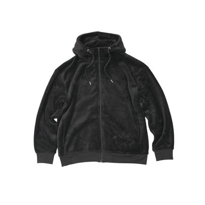 シルキーフリースジップパーカー