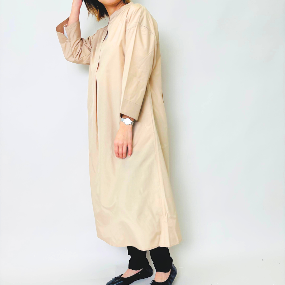 シャツワンピース（スキッパー）