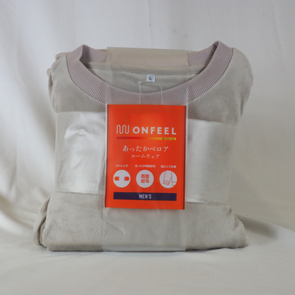 【ONFEEL】ストレッチベロアルームウェア(上下セット)
