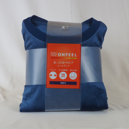 【ONFEEL】ストレッチベロアルームウェア(上下セット)