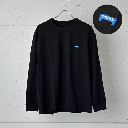 綿100%刺繍Tシャツ(長袖)