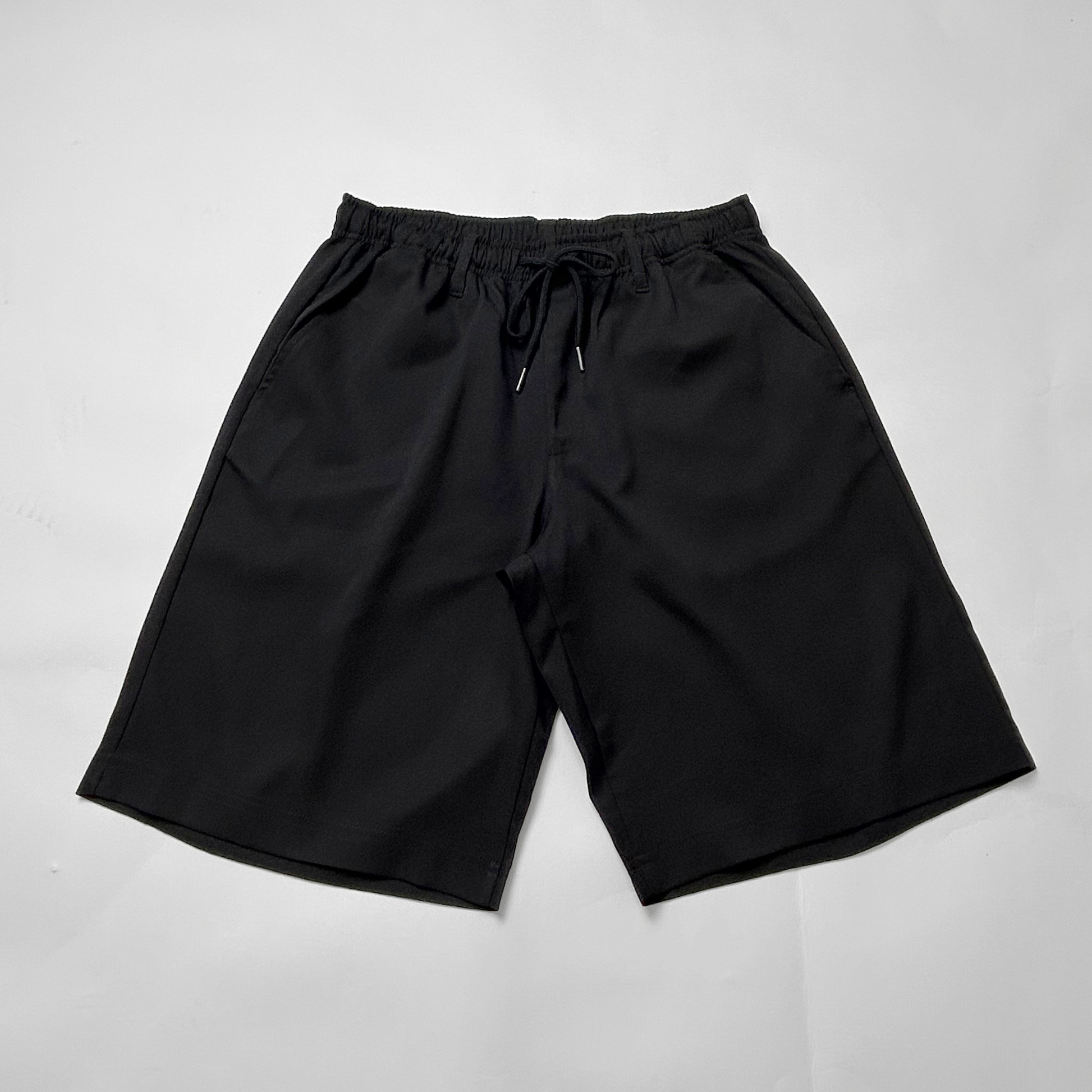 【美品】chaos オールインワン ショートパンツ リネン ブラック NOBIRUNOストレッチショートパンツ(リネンライク) – Room&Out
