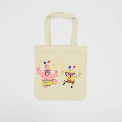 スポンジボム花火トートバッグ