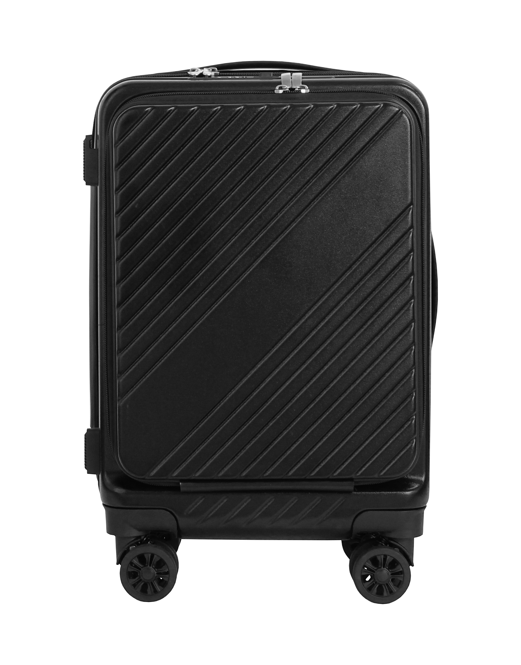 美品 83L 拡張フロントオープン キャリーケース ブラック 022564D2 フロントオープンキャリーケース – Room&Out