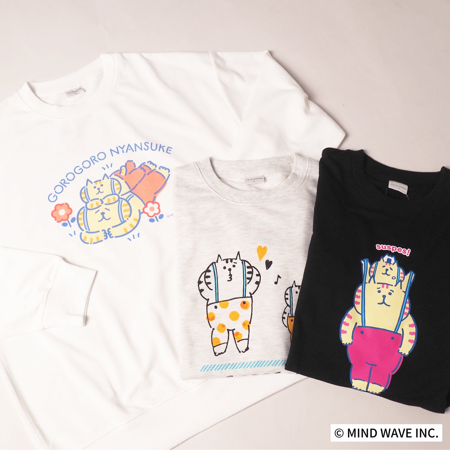 ごろごろにゃんすけプリントクルートレーナー