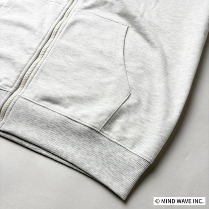 にゃばんばん刺繍ZIPパーカー