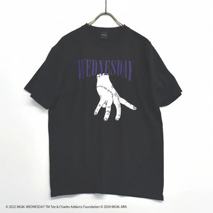 ウェンズデイA柄半袖Tシャツ