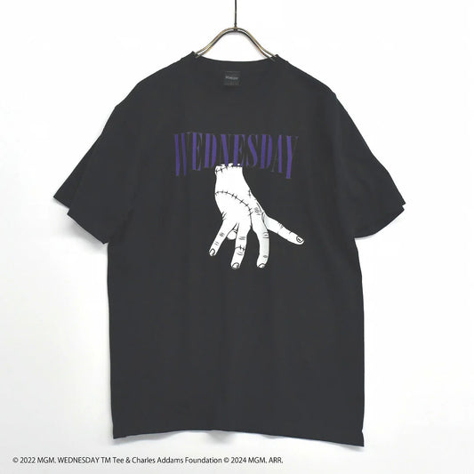 ウェンズデイA柄半袖Tシャツ
